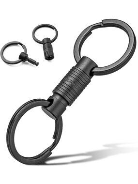 Titanium Quick Release Detachable Keychain - Lightweight, Durable Pull Apart